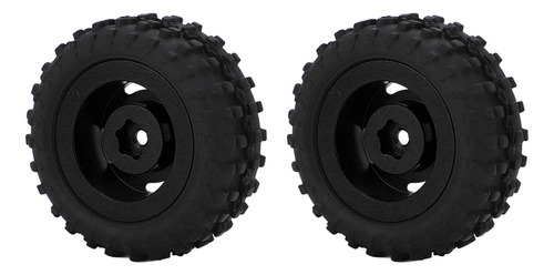 Imagen 6 de 10 de Llanta De Rueda 1/24 Neumático De Goma 2pcs/set 50mm 4 Aguje