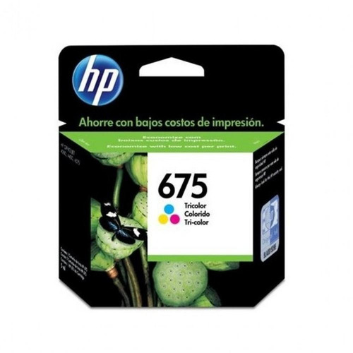 Imagen 2 de 4 de Cartucho Original Hp 675 (cn691al) P/hp Officejet / Tricolor