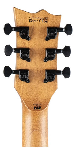 Guitarra Electrica Ltd Ec200dx Chb Charcoal Burst