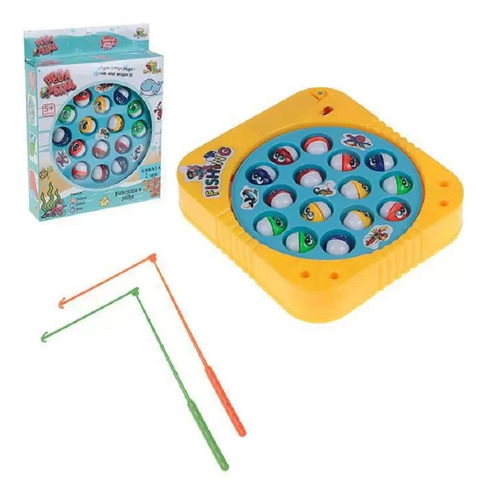 Pega Peixe Quadrado Com 15 Peixes