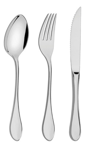 Faqueiro Italy Tramontina 36 Peças Aço Inox Facas Churrasco