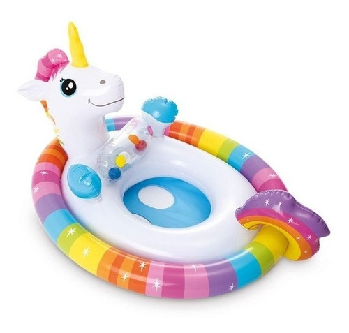 Flotador De Bebe Animales Intex Unicornio