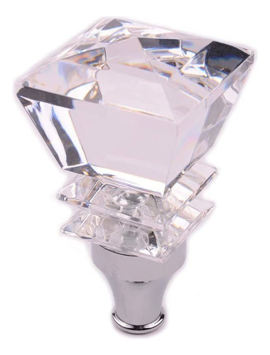 Crystal Diamond Shape Touch Activado Multi-color Led Li...
