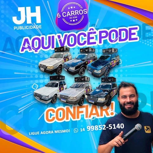 Imagem 6 de 10 de Carro De Som Em Botucatu E Região