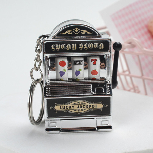 Mini Slot Machine Brinquedo Jogos Presentes Criativo Argent