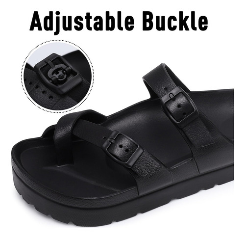 Sandalias De Plataforma Mujer Soporte Arco Suave Para Verano