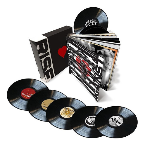 Vinilo Rise Against Box Set Limited Edition 8 Album Career.