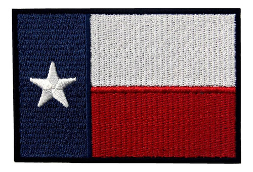 Parche De Bandera Del Estado De Texas Bordado Gancho Y ...