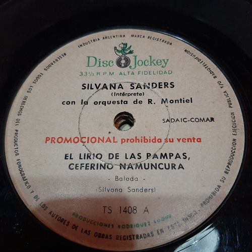 Simple Silvana Sanders Disc Jockey C22