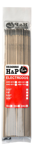 Electrodo De Soldadura Industrial 6011 (4.0mm) 5 Kilos