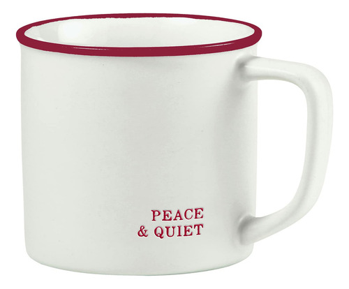 Taza De Café Navideña 473 Ml Peace Quiet