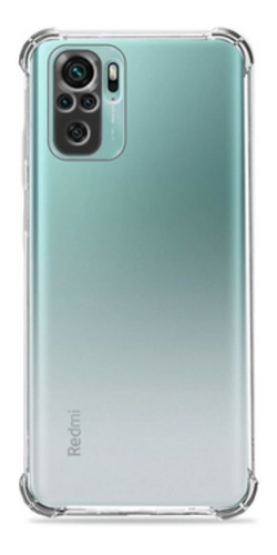 Capa Capinha Case Anti Shock Para Xiaomi Redmi Note 10 4g Cor Transparente Liso