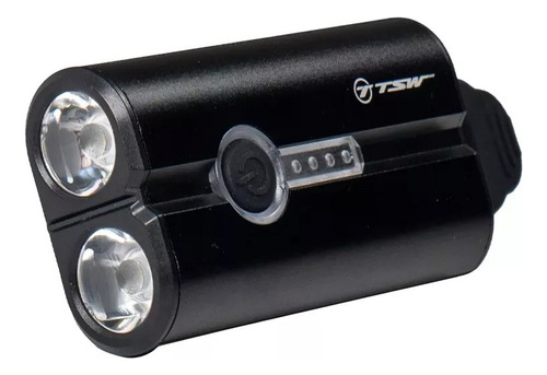 Farol Recarregável De Bicicleta 500 Lumens Dianteiro Tsw Usb
