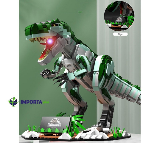 Dinosaurio Tipo Lego Gigante - Tyrannosaurus Rex 2170 Piezas