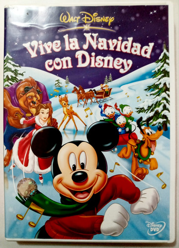 Vive La Navidad Con Disney Dvd Mickey Pato Donald Bambi (Usado)