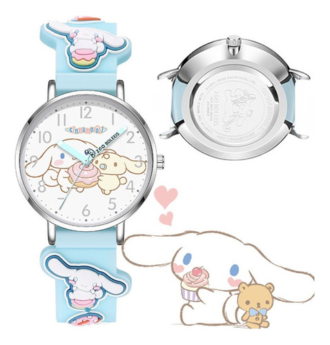 Reloj Sanrio Cinnamoroll Para Mujer Para Niños A