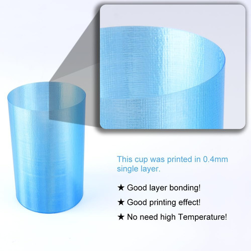 Filamento Petg 1,75 Mm, Impressora 3d Filamento Petg 1 Kg, E