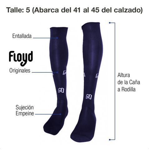 Imagen 3 de 8 de Medias Profesionales Futbol, Hockey, Rugby