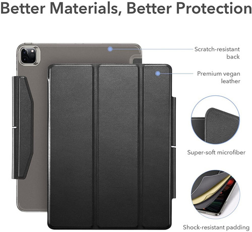 Imagem 8 de 9 de Capa iPad Pro 12.9 (2021) Esr Trifold C/suporte Caneta