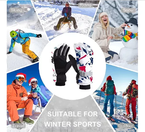 Guantes Termicos Mujer Ski Impermeables Guantes Nieve Snow