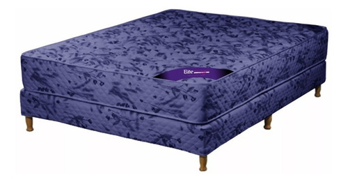 Sommier Colchon 2 Dos Plazas Espuma 190 X 130 Somier