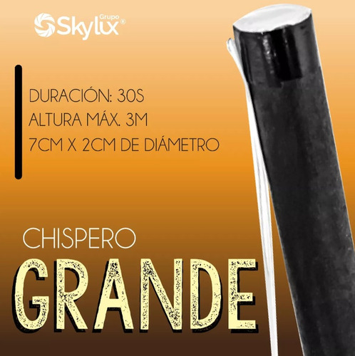 96 Luces Chispero De 30s 3m Grande Para Bodas Xv Años