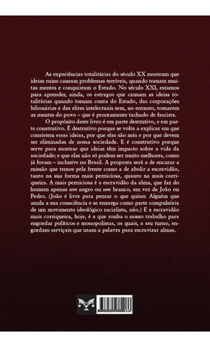 As Ideias E O Terror: Como A Negação Da Unidade Da Natureza Humana Leva À Escravidão, De Bruna Frascolla. Editora E.d.a., Capa Mole, Edição 1 Em Português, 2023
