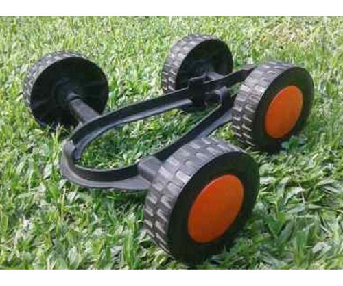Imagen 3 de 6 de Bordeadora Electrica 700w Wimer W702 Con Carro Césped Jardín