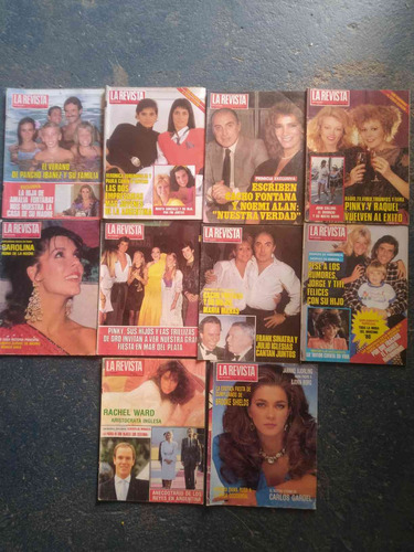 Lote Antiguas(10) La Revista Del Mundo Años 1985 Y Otros