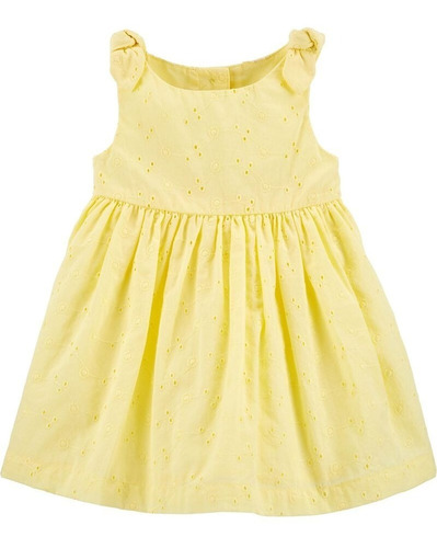 Vestido Bebe Niña Amarillo Oshkosh