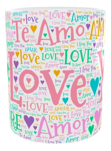 Taza I Love You!! Mod 001 San Valentin-día De Los Enamorados