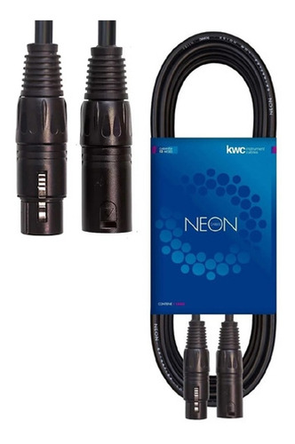 Cable Canon Canon Micrófono Xlr Kwc Neon 122 9 Mts