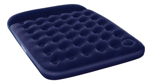 Colchon Inflable  2 Plazas Deluxe Queen Inflador De Pie 