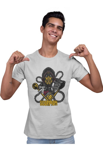 Playera Scorpion/ Mortal Kombat / Videojuegos 