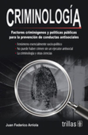 Libro Criminologia: Factores Criminogenos Y Politic Original