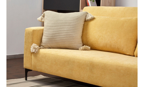Sofa Cama Calamaro Amarillo Këssa Cdmx