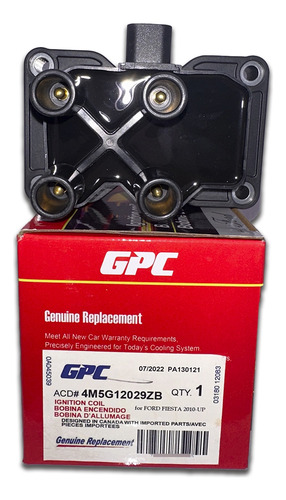 Bobina Para Ford Fiesta Move/max Y Titanium 2009-2016 (gpc)