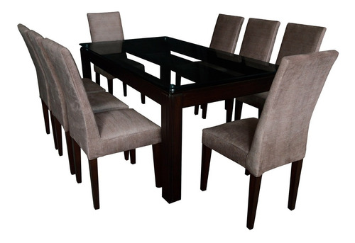 Comedor Bruno 8 Sillas - Jp Stylos