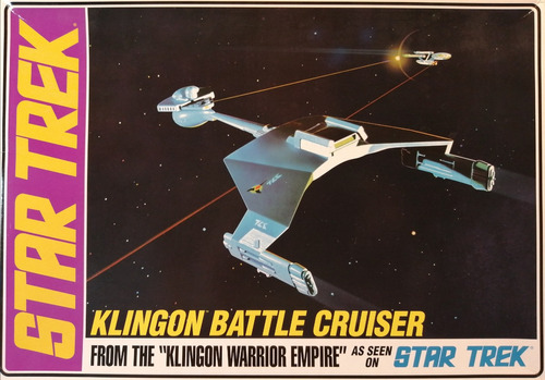 Star Trek Klingon. Modelo De Armar En Plástico Amt