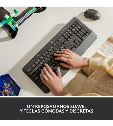 Imagen 2 de 7 de Teclado Wireless Logitech Signature K650 Español Grafito