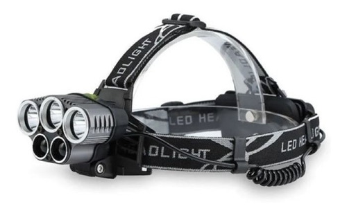 Lampara De Cabeza, 7500 Lumenes 5 Focos Led, Bateria