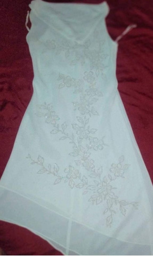 Vestido Blanco Perla 15$