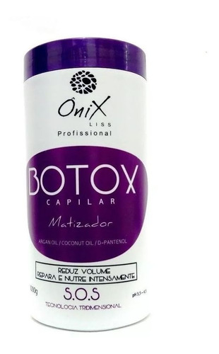 Botox Matizador Ônix Liss - Redutor De Volume 1kg