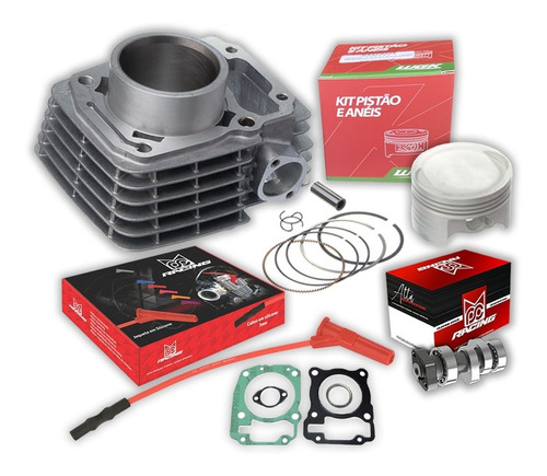 Kit Cilindro Motor P/ 160cc Competição Honda Cg 150 Fan Esdi 2014