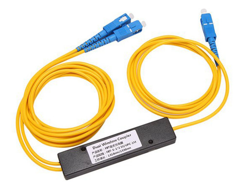 - 10 Unidades/juego Ftth Sc Upc 1x2 Plc Divisor De Fibra