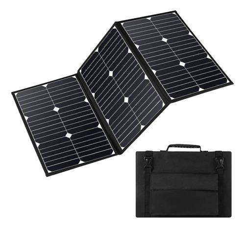 - Kit De Cargador De Batería De Panel Solar Plegable D...
