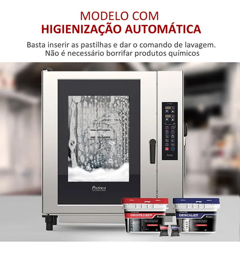 Forno Combinado 11gns Gás Glp Ref.cg-max11 Pratica