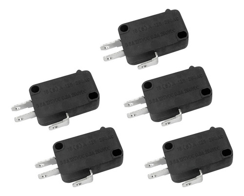 Pf 5 Piezas 15a 250vac V-15 Botón Spdt 1no 1nc Micro Switch