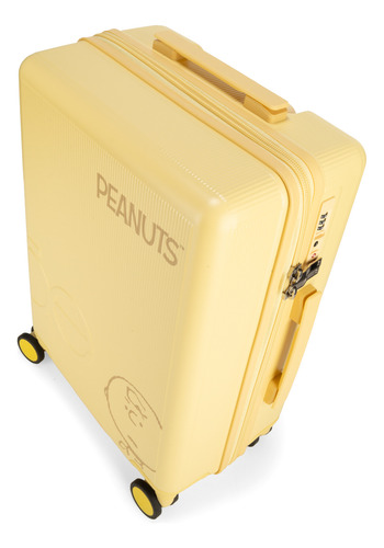 Maleta De Cabina 20 Plg Peanuts X Oe Amarillo Chico