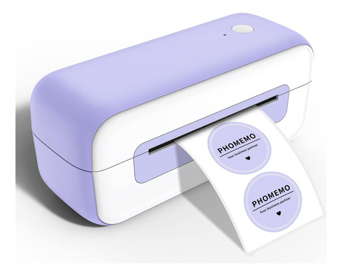 Impresora De Etiquetas Portátil Bluetooth Phomemo,púrpura